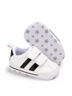 Спортивные пинетки-кроссовки для младенца на липучках 